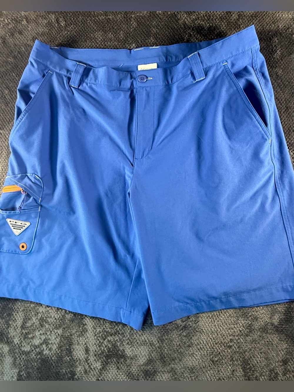 Columbia PFG Shorts Mens 38 -10  Blue Shorts